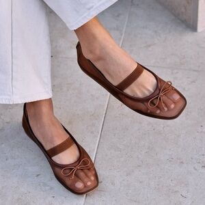 Coconuts by Matisse | Bronx mesh ballet flat w/ elastic band & bow detail